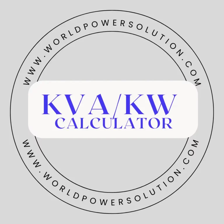 KVA-KW-Calculator